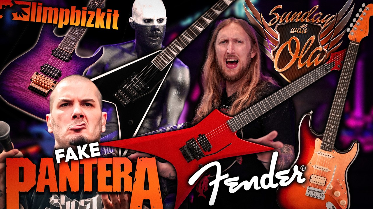 SWOLA289 - FAKE PANTERA SONG, FENDER DRAMA EXPLAINED, WES BORLAND SIG, IBANEZ, MUSIC VIDEO VLOG