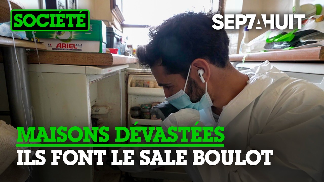 Les nettoyeurs de l’extrême | Sept à Huit