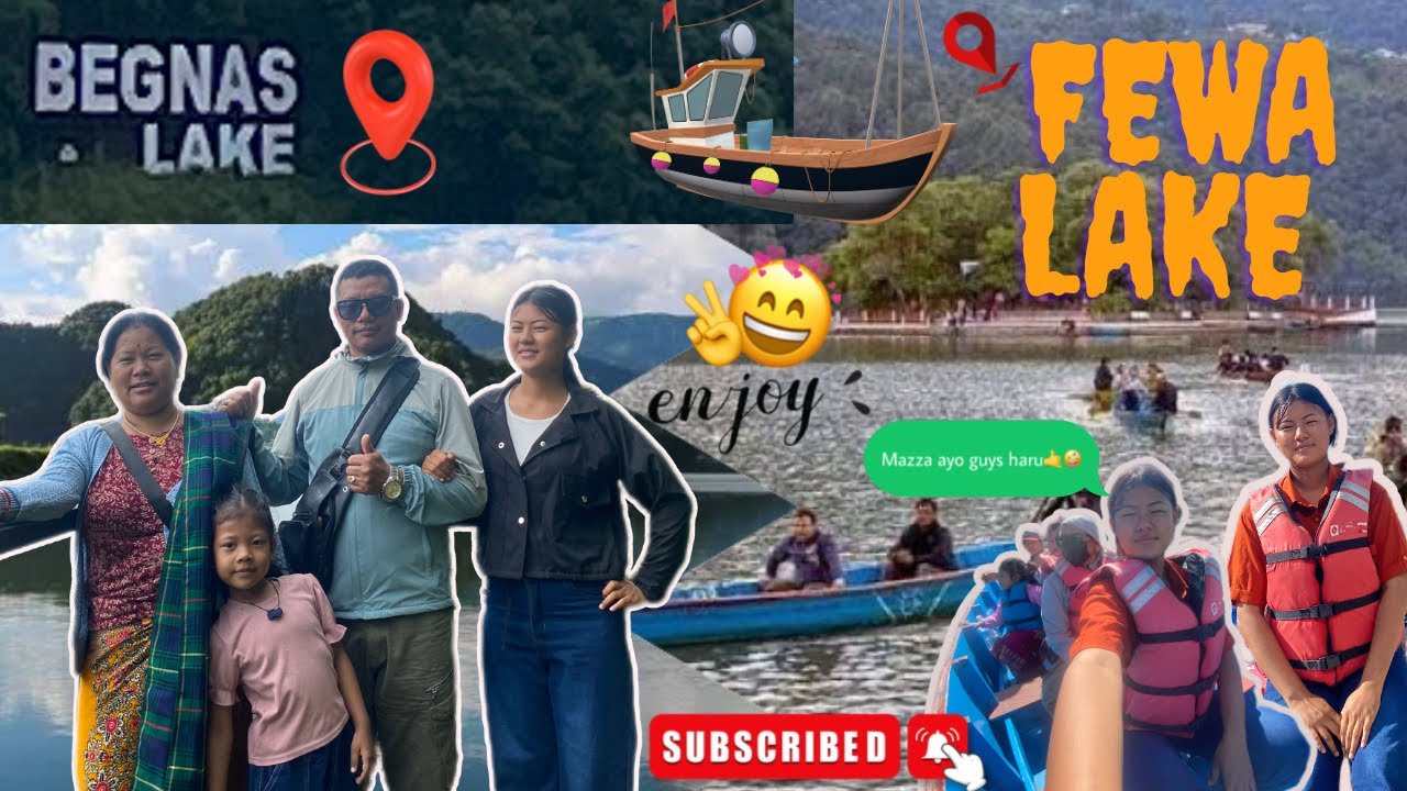 Begnas lake + Fewa Lake  tour 😍 | | begnas tal ko Macha ni Khai yo 😂 | | Morning view | | Day-3