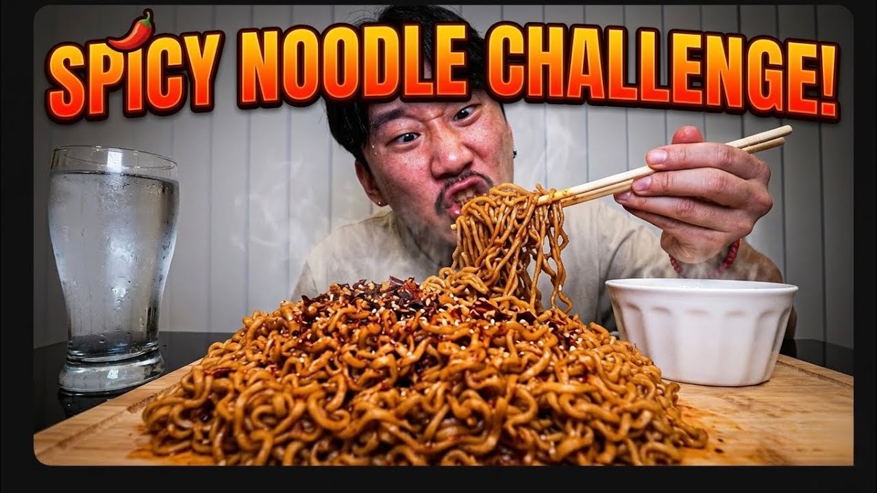 spicy things eating challenge