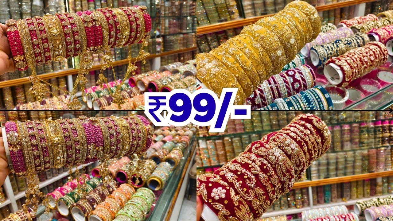 Charminar Bangles Set 1+1 Bridal Special Box Low Price Ladbazar Safa Bangles Hyderabad