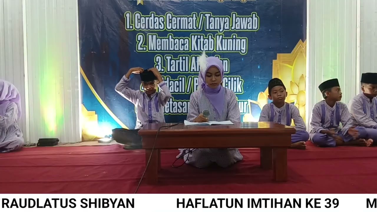 Full Power! Penampilan Juara 1 Lomba Baca Kitab Safinatun Najah 🏆