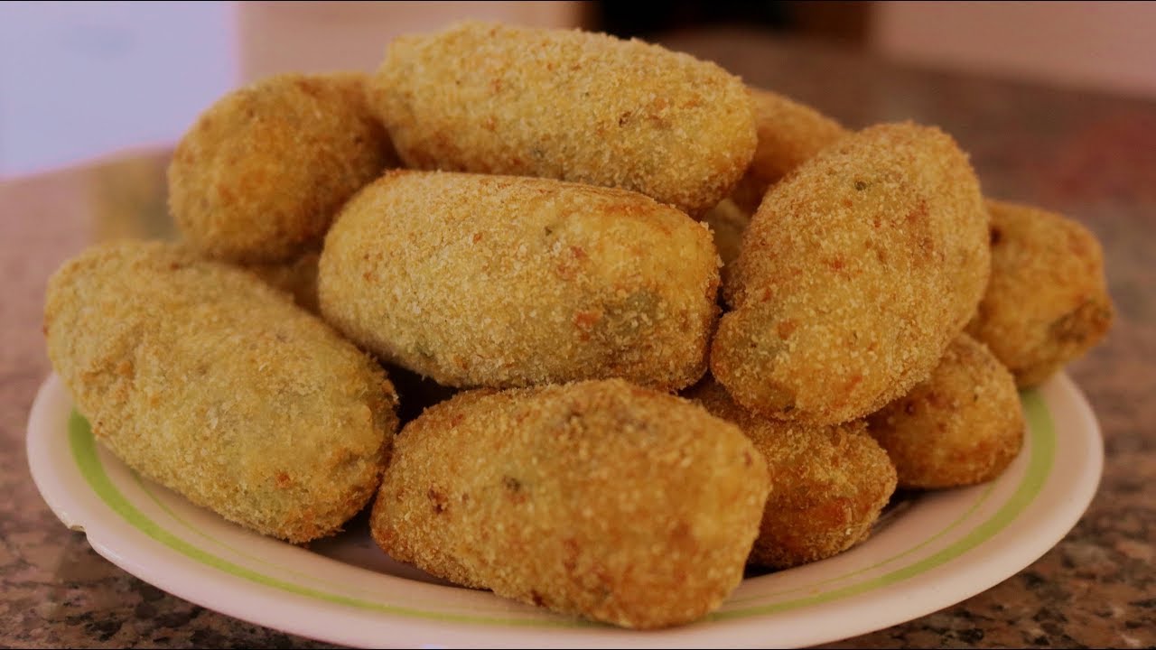 CROQUETE DE BERINJELA DELICIOSA E SUPER FÁCIL