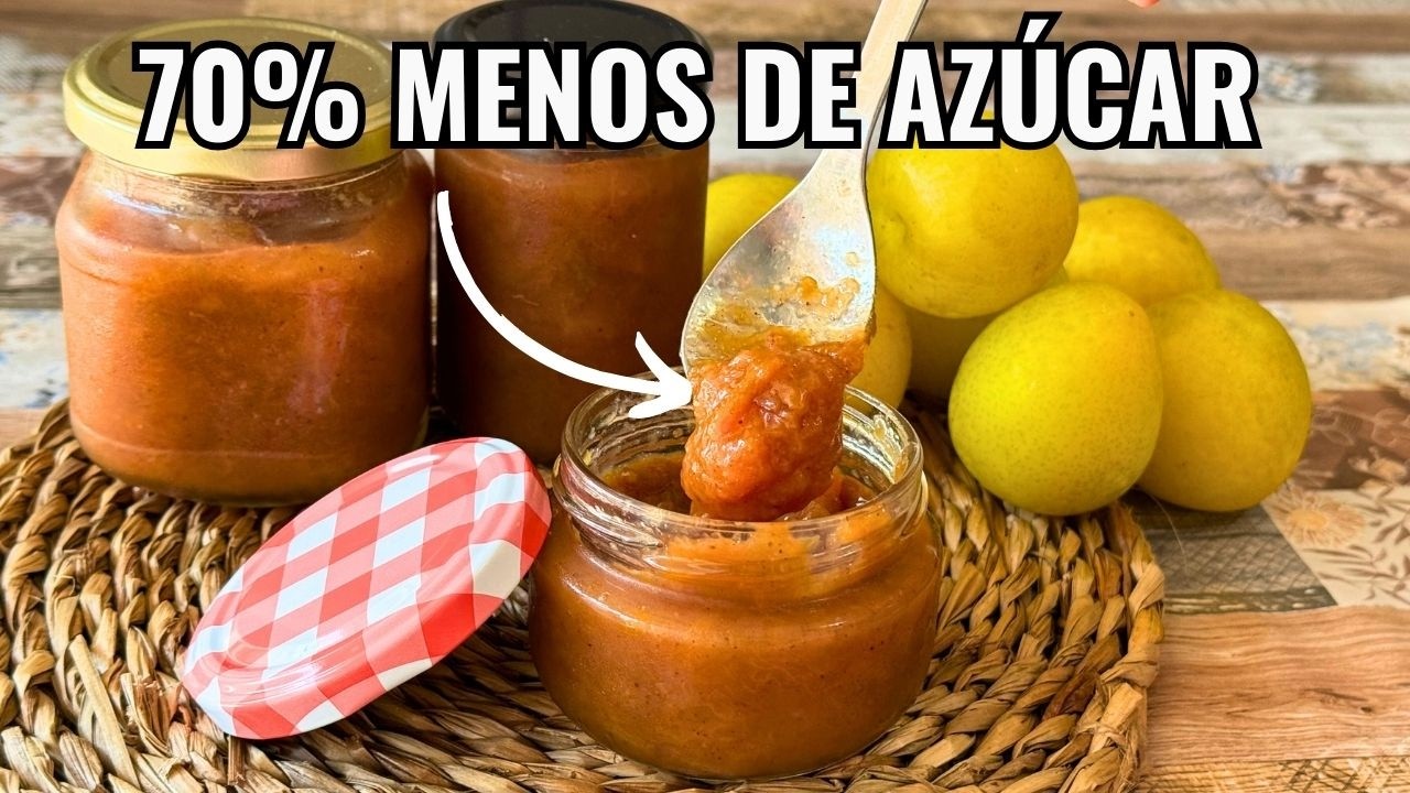 Cómo Hacer Mermelada de Ciruela Casera Baja en Azúcar