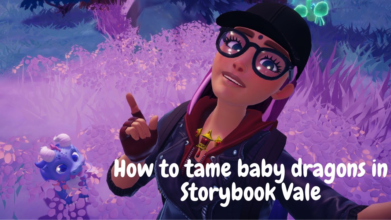 How to tame Baby Dragons in Disney Dreamlight Valley - Storybook Vale