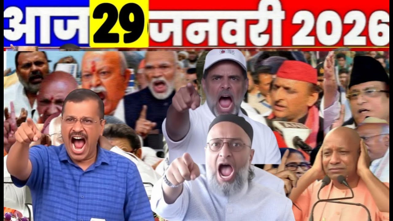 29 January 2026 Aaj Ki 50Sabse Badi Khabrein |Breaking News Today| Ravish Kumar Prime Time