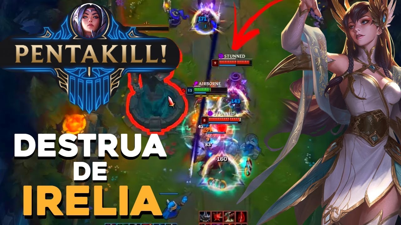 COMO JOGAR DE IRELIA MID E TOP 2025 (DICAS E TRUQUES)