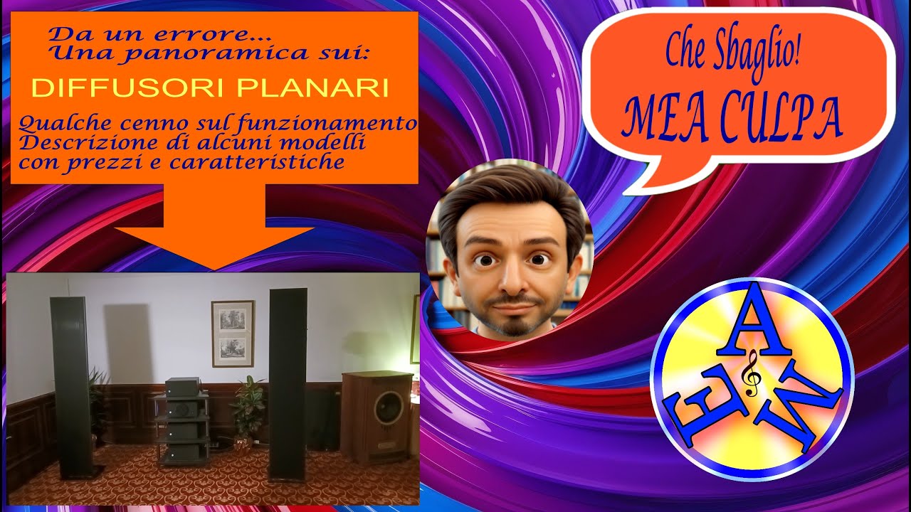 Hi-Fi Diffusori Acustici Planari Hi-Fidelity Milano  2024 Fonica Flag L