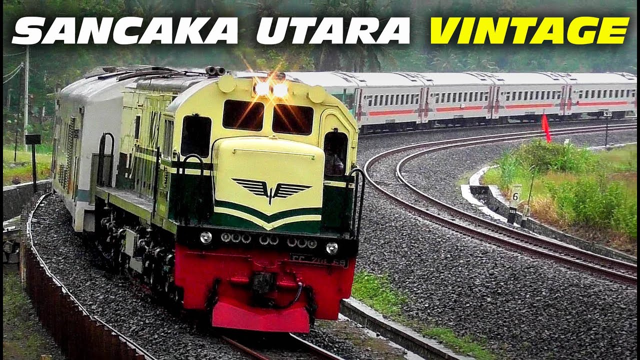 TAKSAKA MASIH PINJAM RANGKAIAN BARU DEPO BD, SANCAKA UTARA LOKO VINTAGE