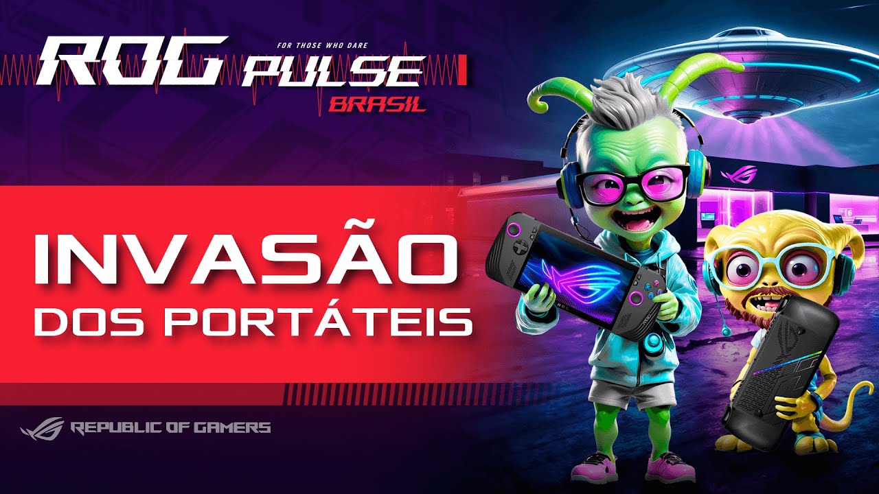 PROGRAMA PULSE | NOVO ROG ALLY X NA ÁREA!