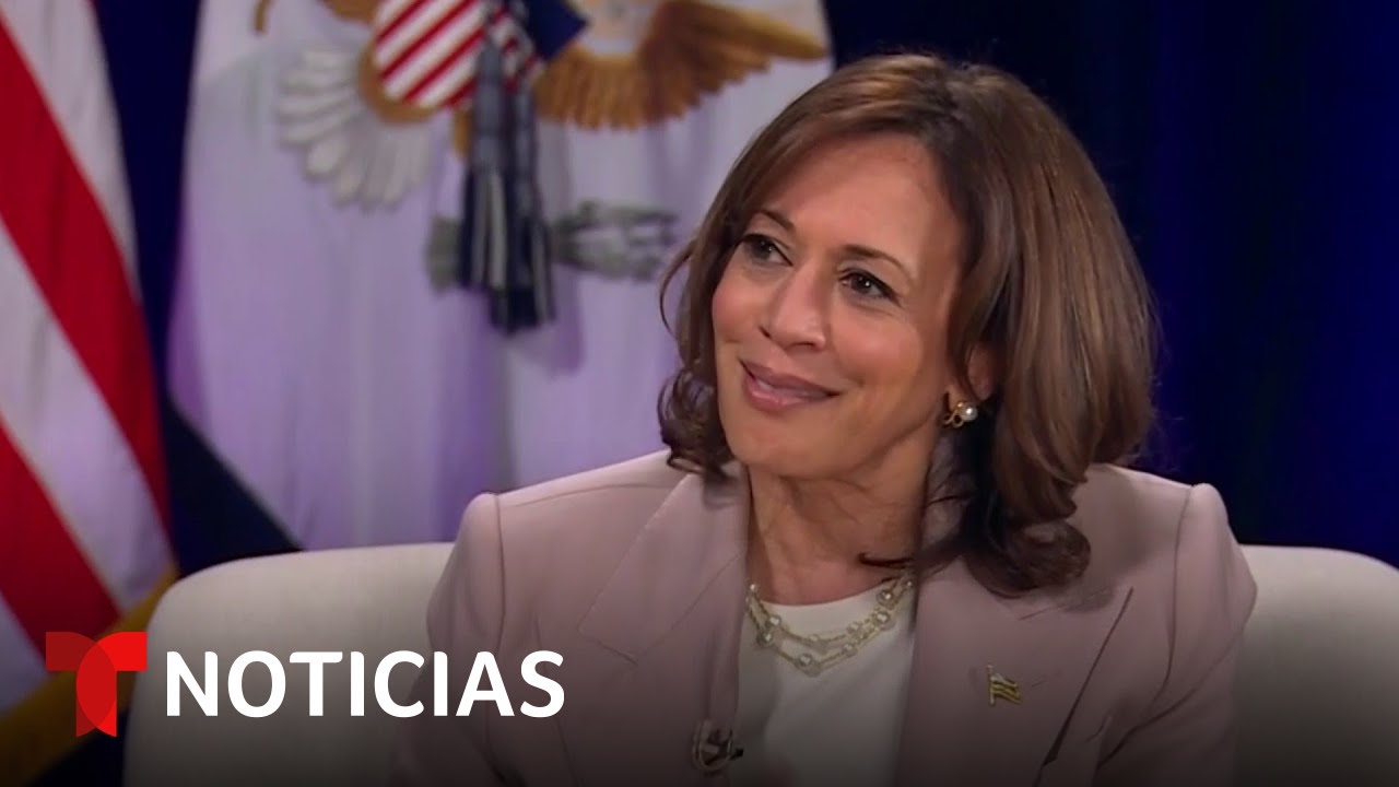 La vida de Harris está marcada por primeras veces | Noticias Telemundo
