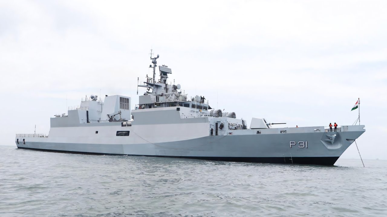 INDIAN NAVY Warship INS KAVARATTI Completes 4 Years Service to the Nation