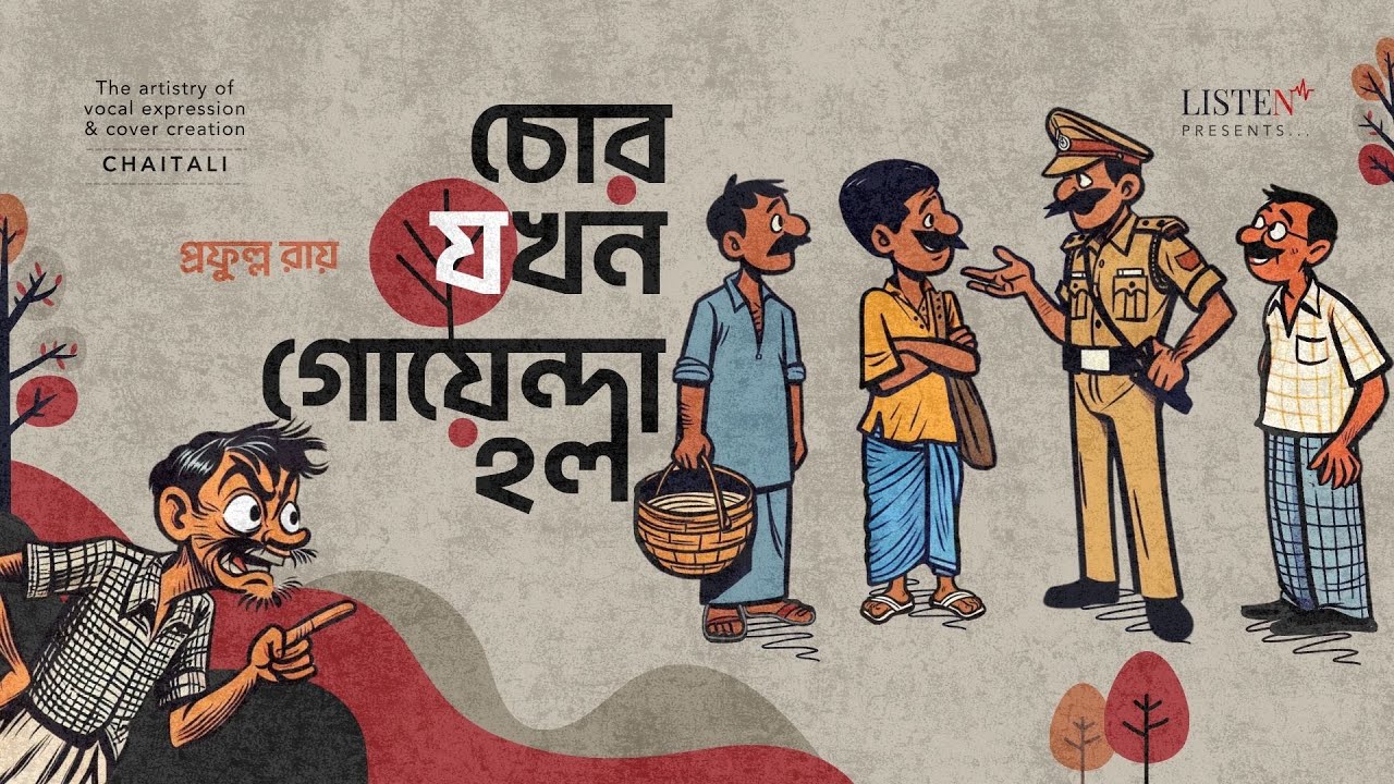 চোর যখন গোয়েন্দা হল | #bengalicomedy #audiostory | Chor Jokhon Goyenda Holo | প্রফুল্ল রায়