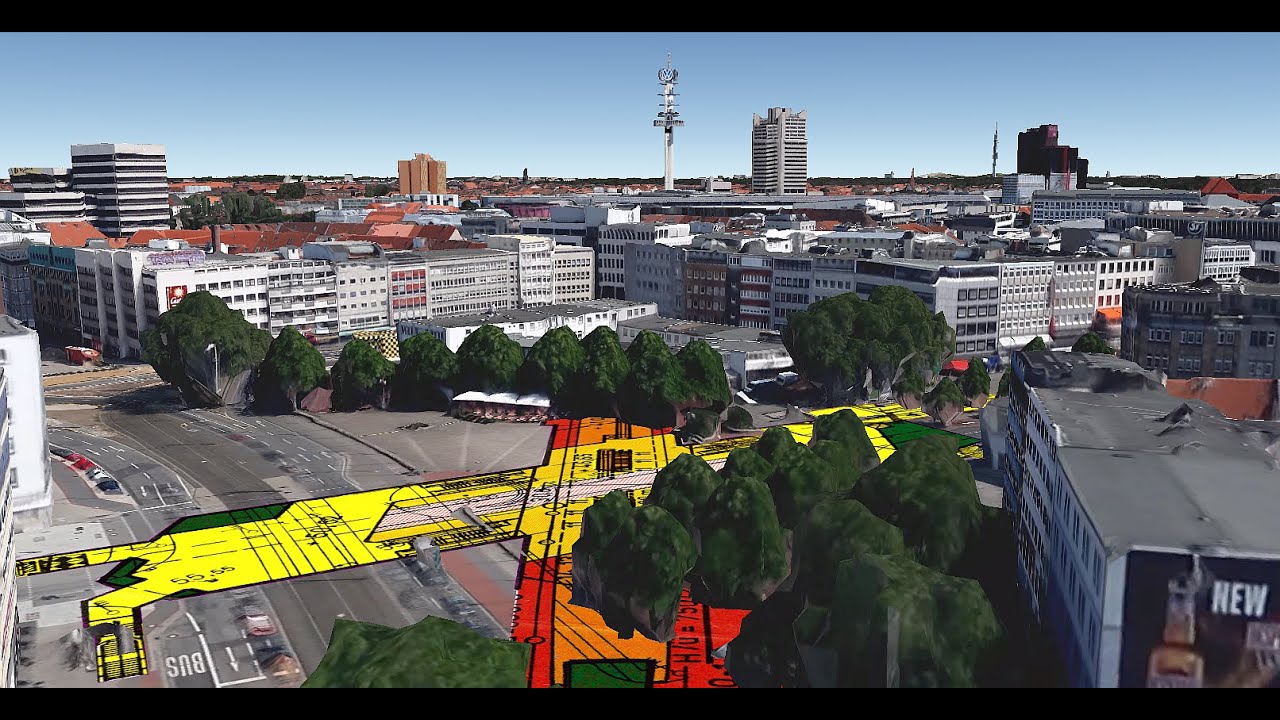Informationsvideo: D-Tunnelpläne aus 1992 auf Hannovers Straßen gelegt