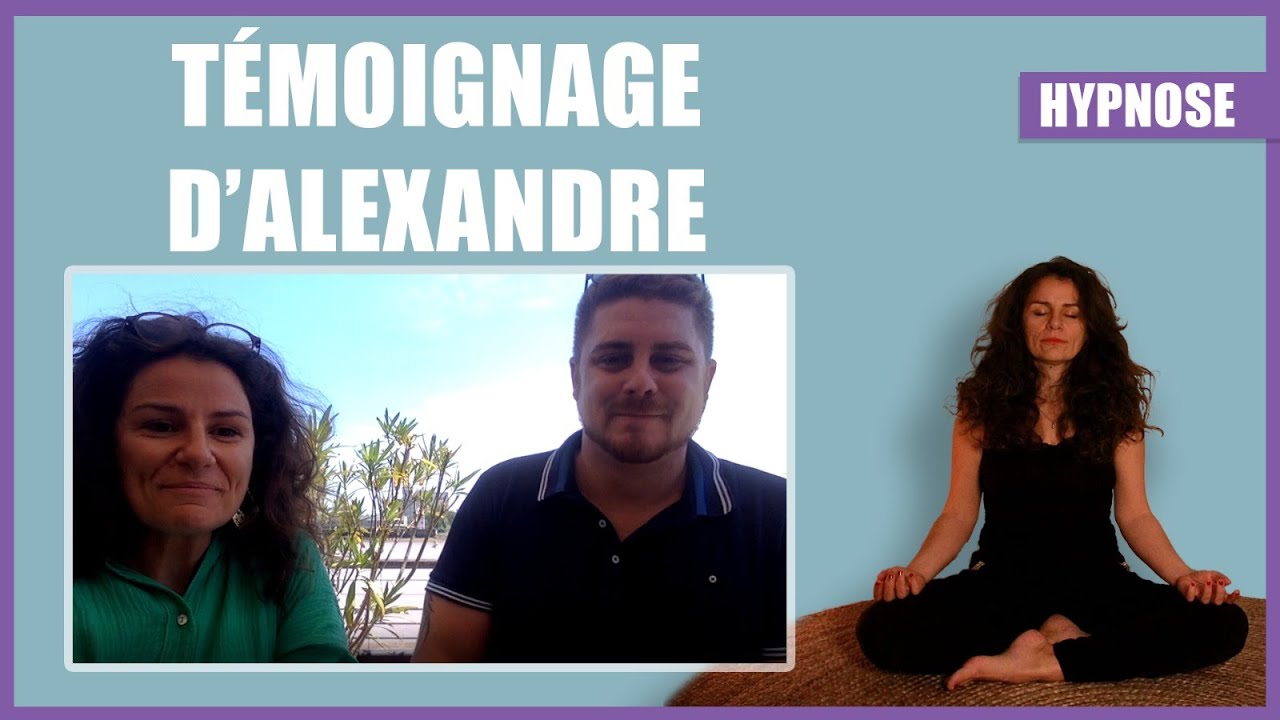 Témoignage d'Alexandre suite aux séances d'hypnose après son accident  grave de voiture