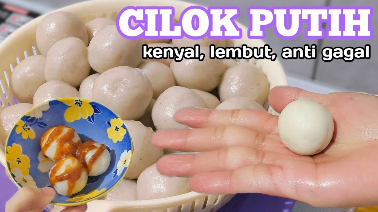 RESEP CILOK PUTIH TERNYATA GAMPANG BANGET BIKINNYA !!