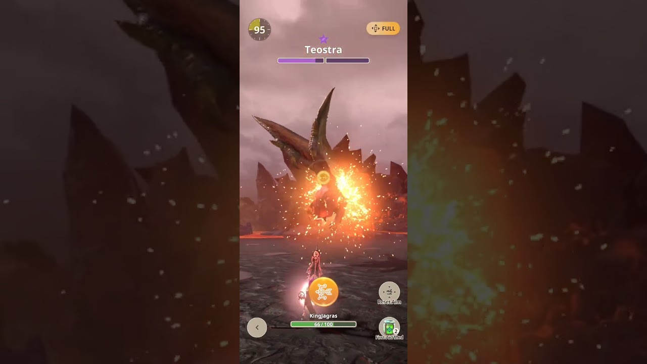 MHN BD Bow w/Hellfire Cloak vs Lv6 Teostra SOLO