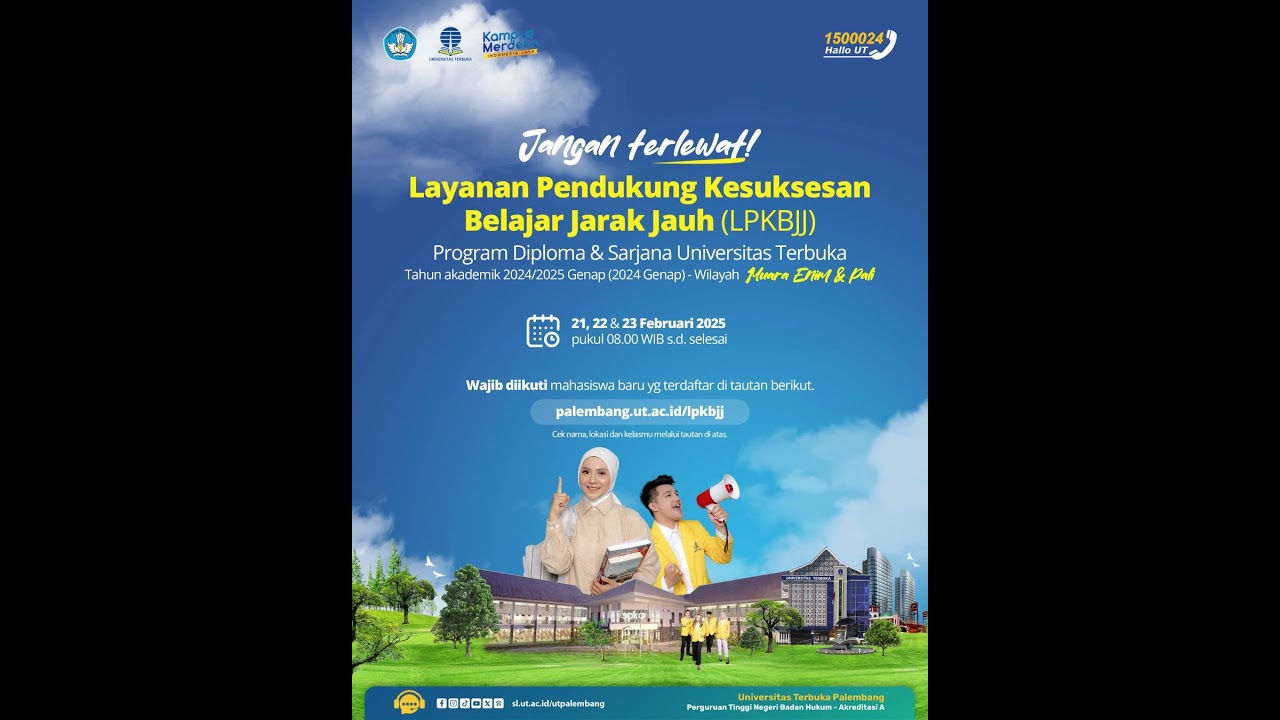 🔥 Kuliah di UT Palembang, bisaa nggak ya??? 🔥