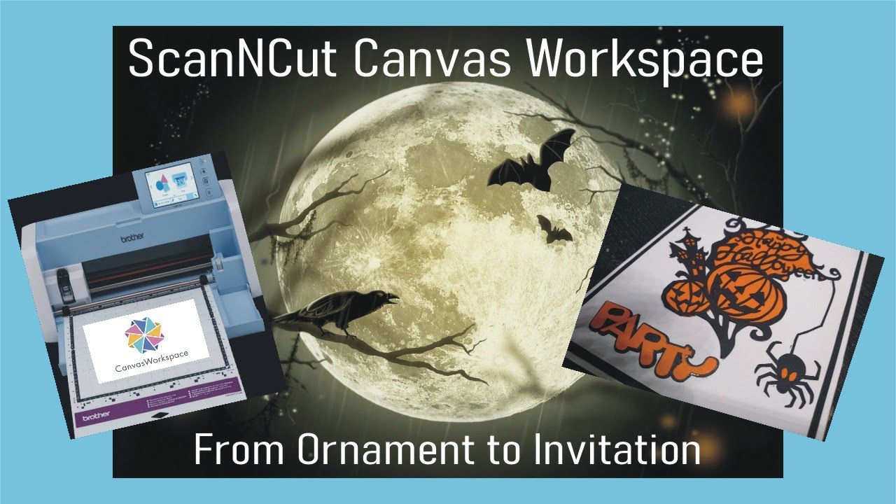ScanNCut & Canvas Workspace: From Ornament to Invitation