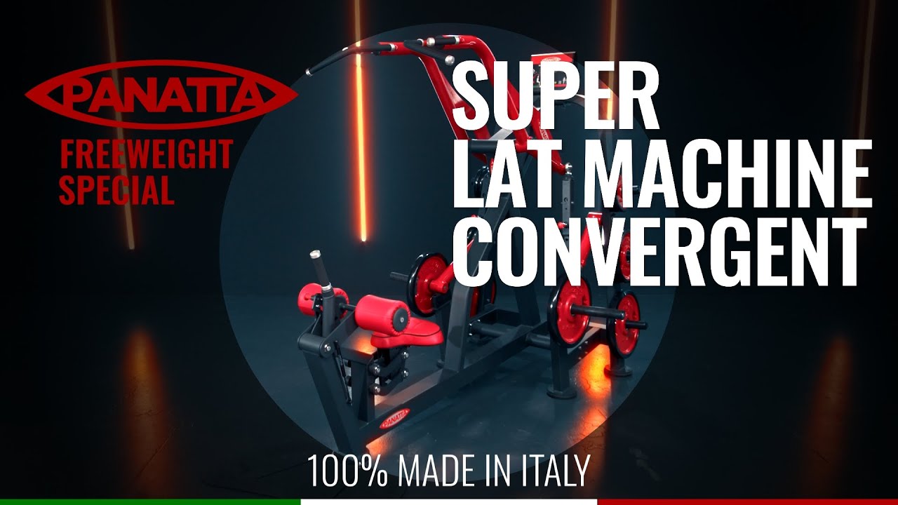 Upper body | Super Lat Machine Convergent | Panatta | FreeWeight Special