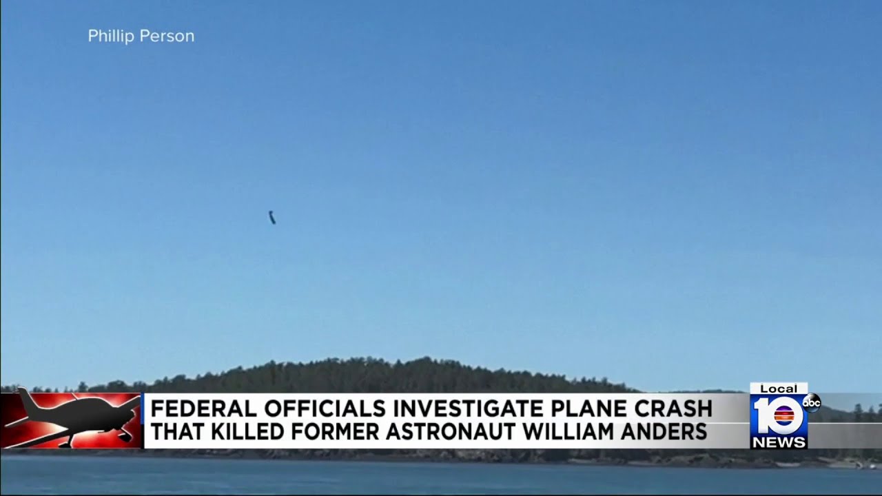 Video shows retired astronaut's fatal plane crash