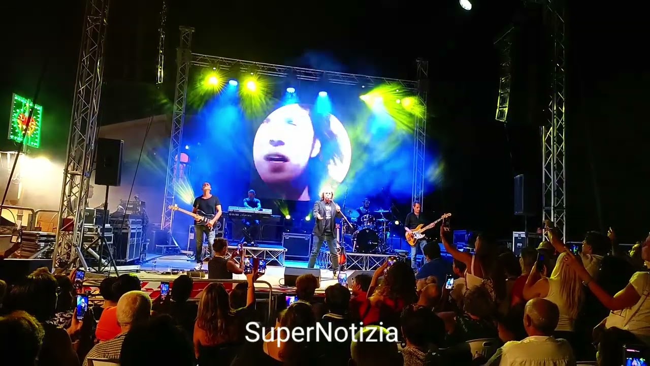 Massimo Di Cataldo in concerto a Soccorso (Me) 20 Agosto 2025