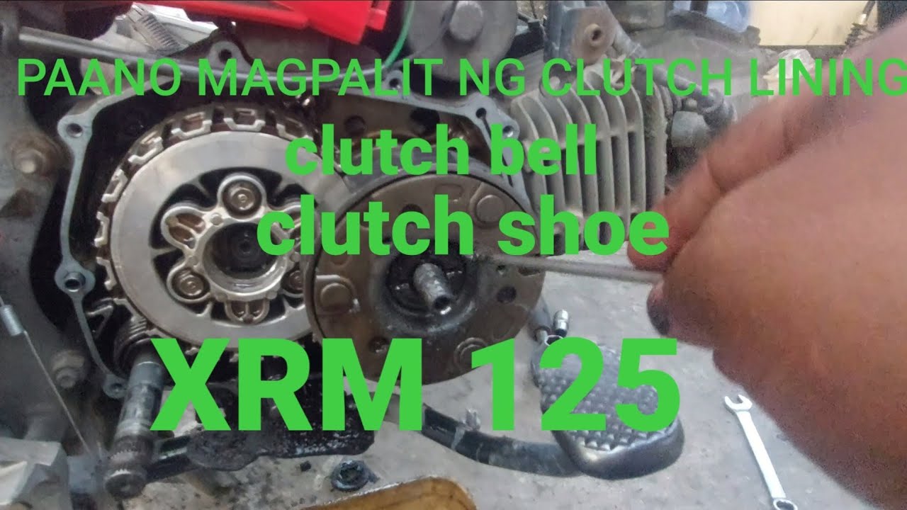 @PAANO MAGPALIT NG CLUTCH LINING /CLUTCH SHOE/BELL/XRM 125