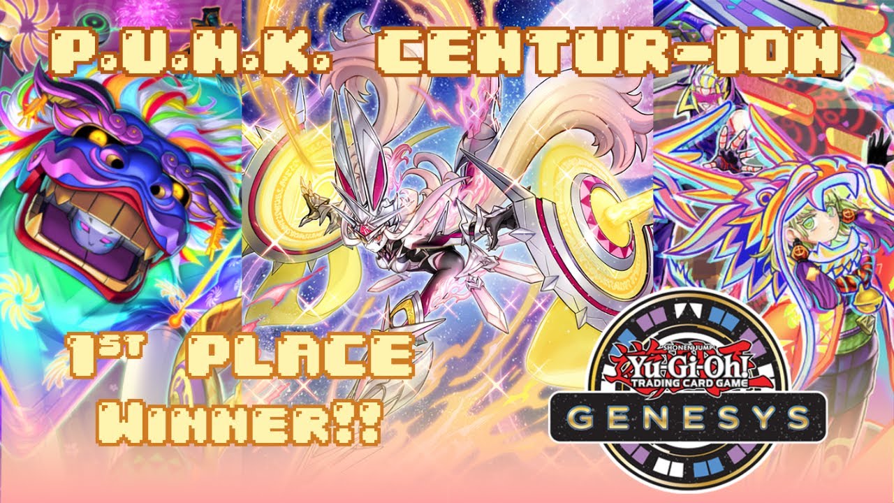 TRIPLE FIRST PLACE 🌟 PUNK Centur-Ion Deck Profile + Combos | Yugioh Genesys #ygogenesys 