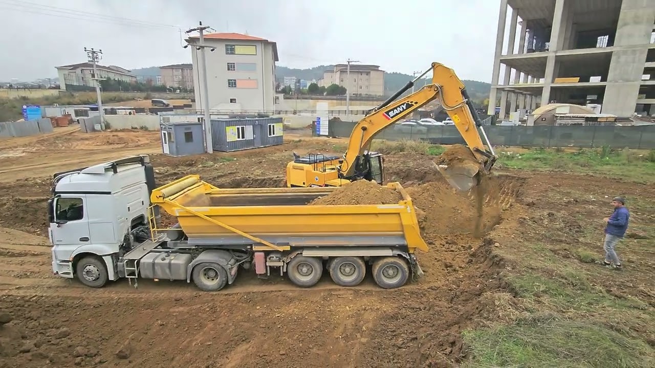 bahçe toprağının altında çok güzel dolgu malzemesi cıkdı hafriyata girdik #keşfet