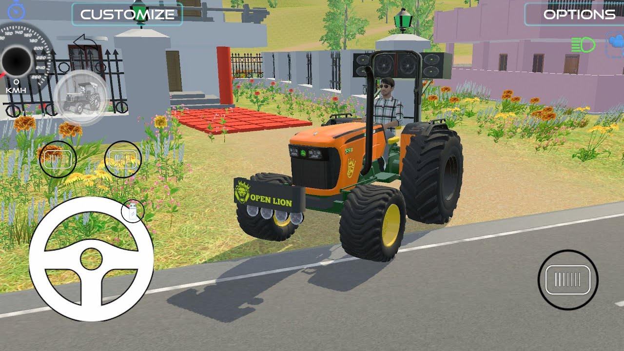 Tractor wala game video | Indian vehicles simulator 3d | Android gameplay malayalam