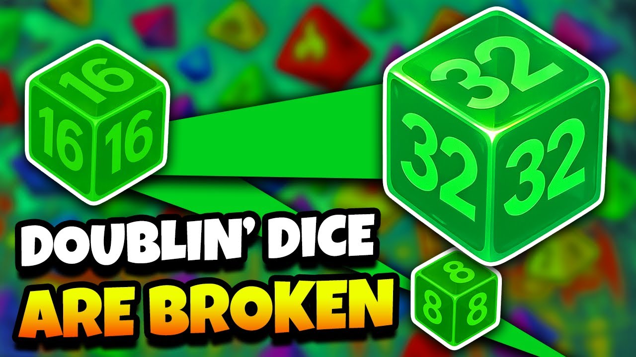 These Dice DOUBLE with Every Bounce! | Dice Dice Baby