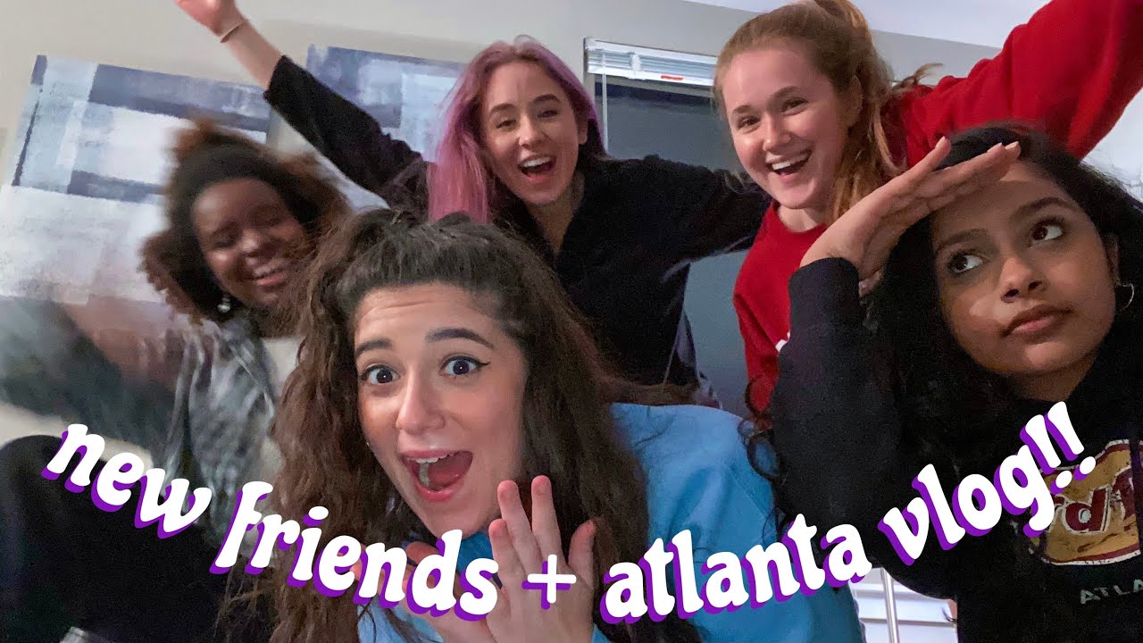 Visiting Stanford Friends in Atlanta ~travel vlog~