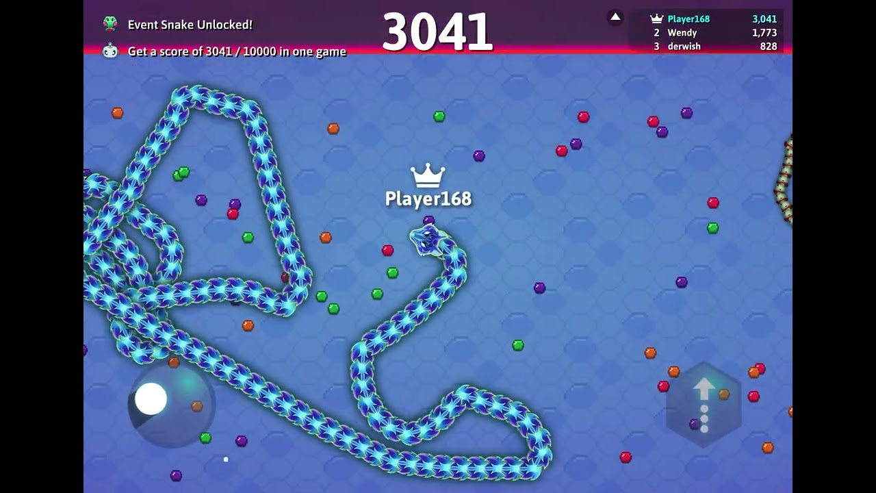 Crazy snake io event gameplay 