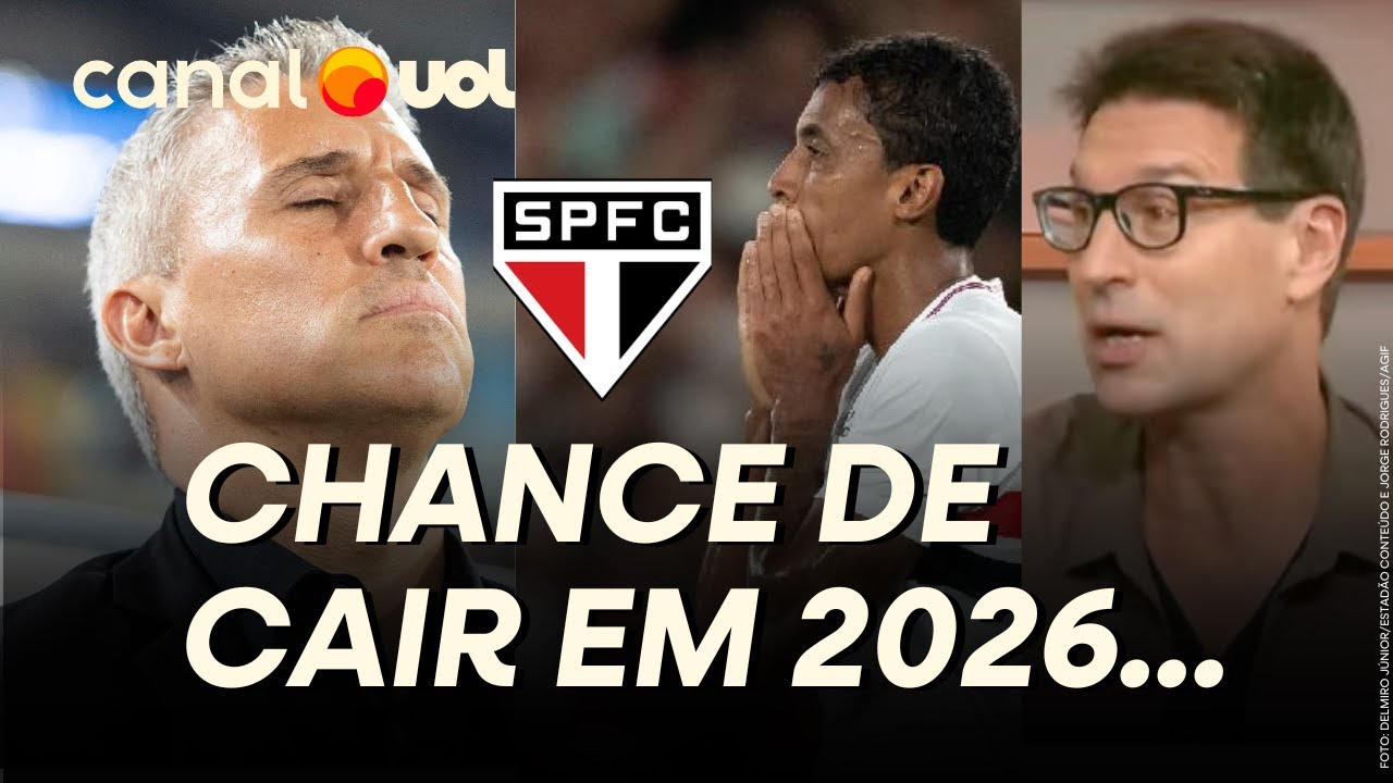 SÃO PAULO ESTÁ CADA VEZ MAIS PRÓXIMO DO REBAIXAMENTO! A CHANCE DE CAIR EM 2026 É DUPLA!, DIZ ARNALDO