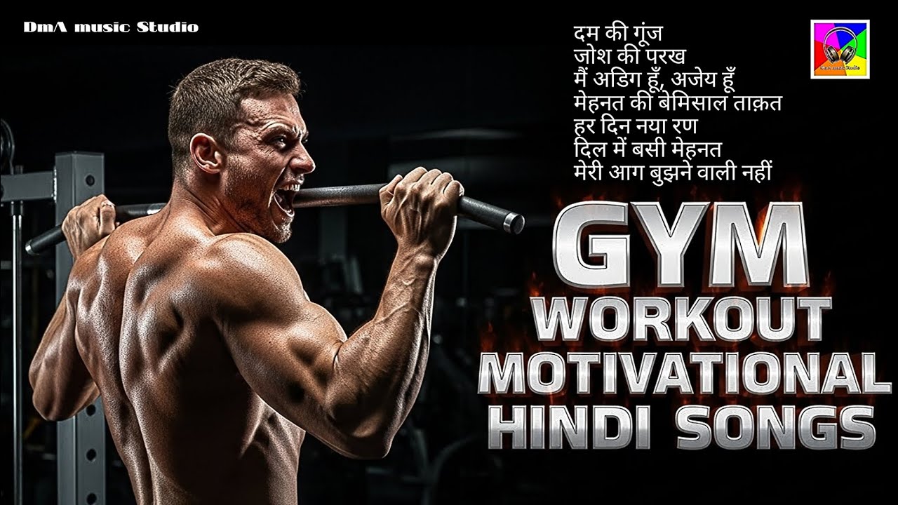🔥 Top Hindi Gym Workout Motivation Songs 👊 Power Packed Desi Training 💪 Dma Music 030
