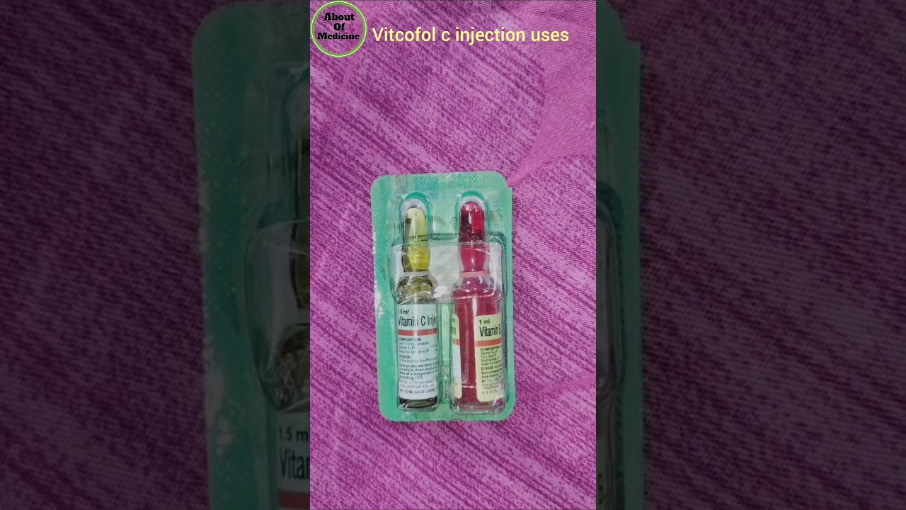 Vitcofol injection uses in hindi ||#shortfeed  #knowledgevideo