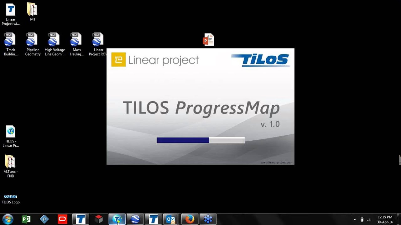 Using TILOS for Linear Project right of way Progress viewing on Google Earth - T05