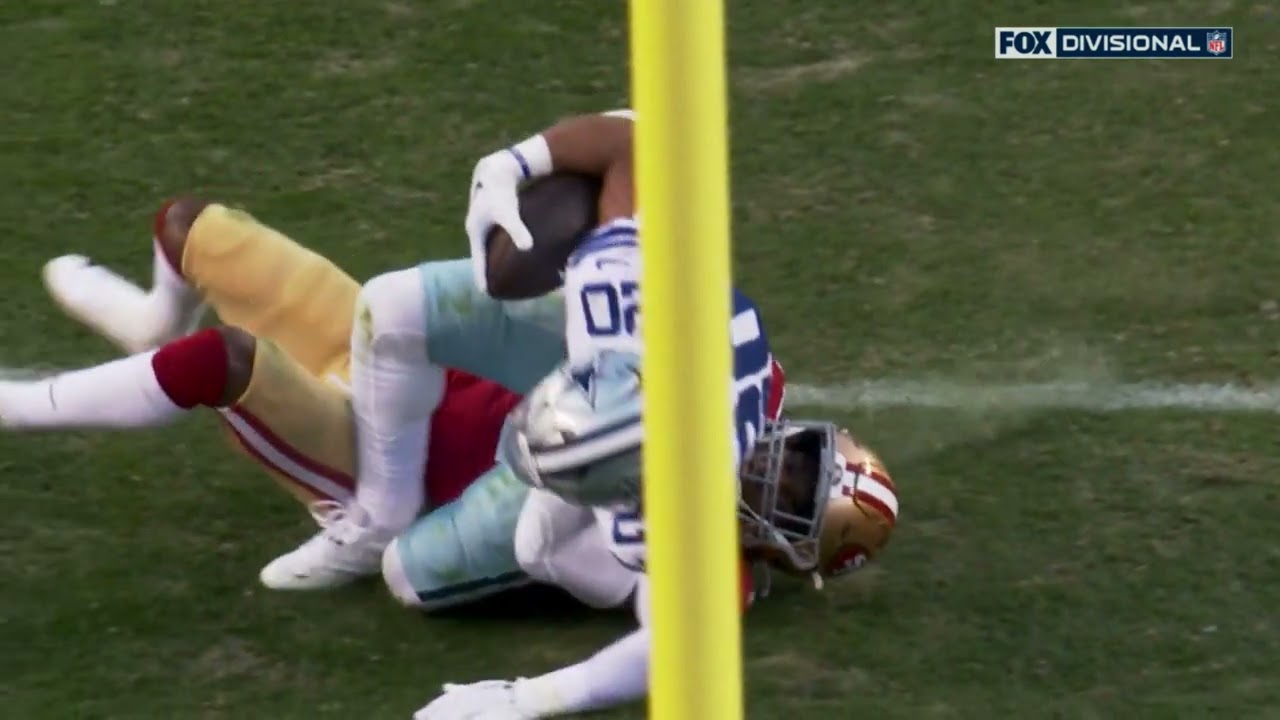 Tony Pollard injury vs. 49ers