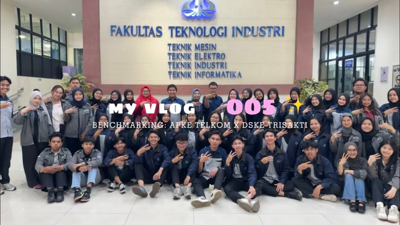 VLOG | benchmarking ke lab DSKE Trisakti 😱: lab tour, etc!