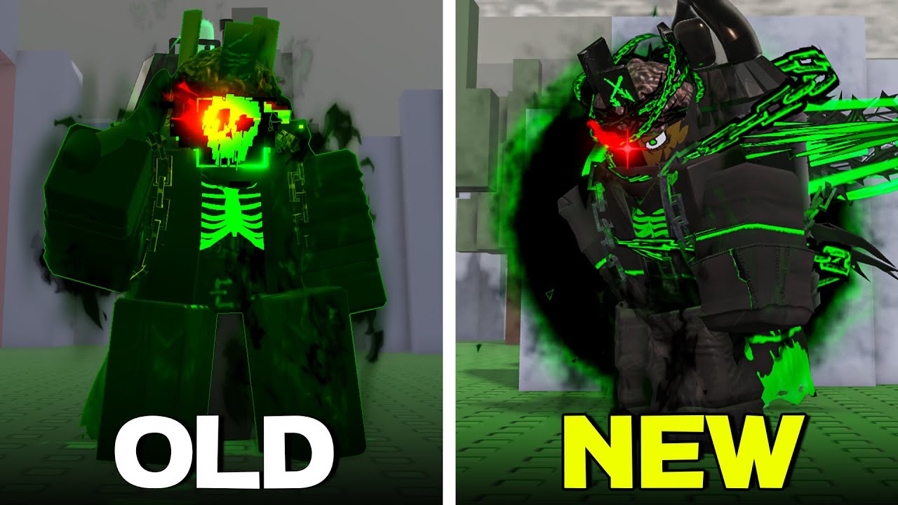 Forsaken Old Vs New Hacklord 1x1x1x1 Comparison