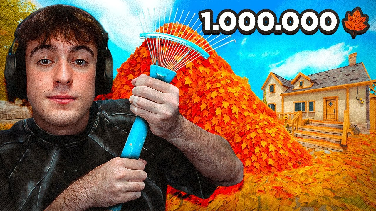 HO RIMOSSO 1 Milione di FOGLIE dal mio GIARDINO!! Leaf It Alone FULL GAME ITA