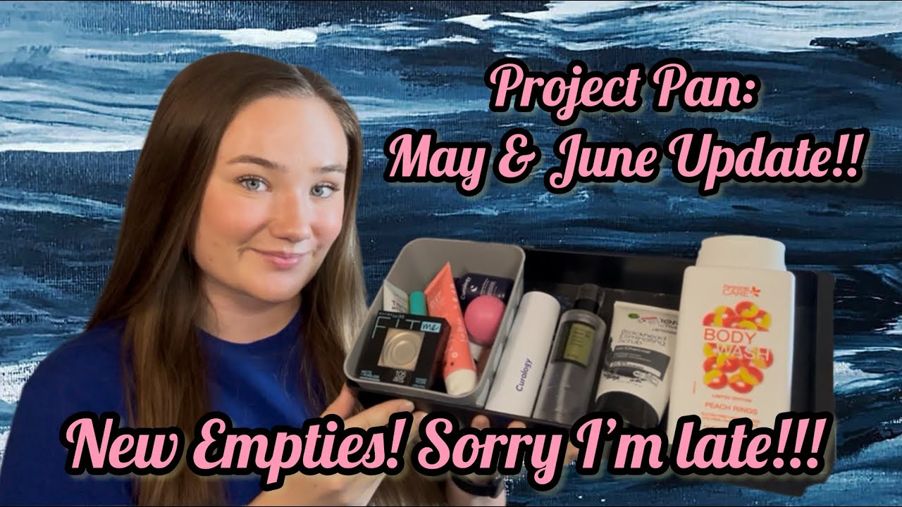 ✨HUGE Project Pan UPDATE MAY & JUN 2025✨ #projectpan #april2025 #beautyonabudget #consciousliving