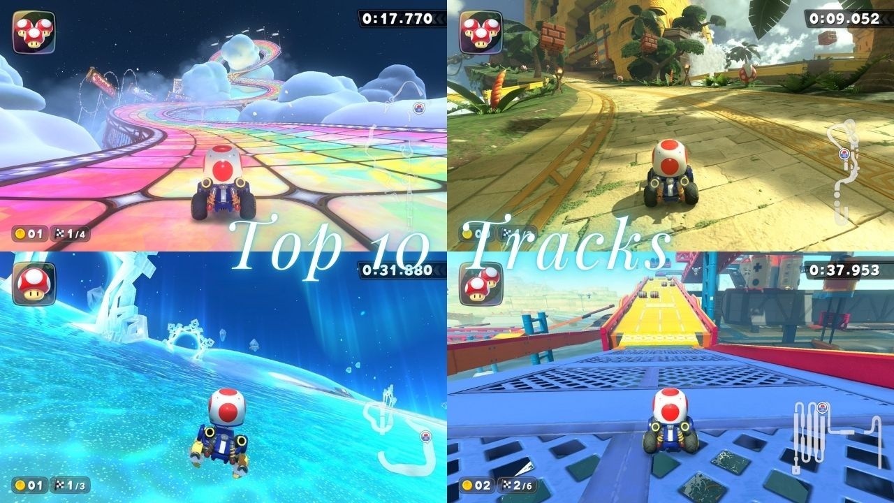 Top 10 Mario Kart World Tracks!