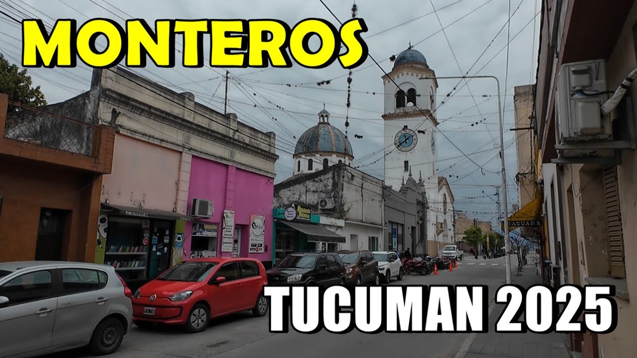 RECORRIENDO LA CIUDAD DE MONTEROS | FORTALEZA DEL FOLCLORE | SUR TUCUMANO | NORTE ARGENTINO
