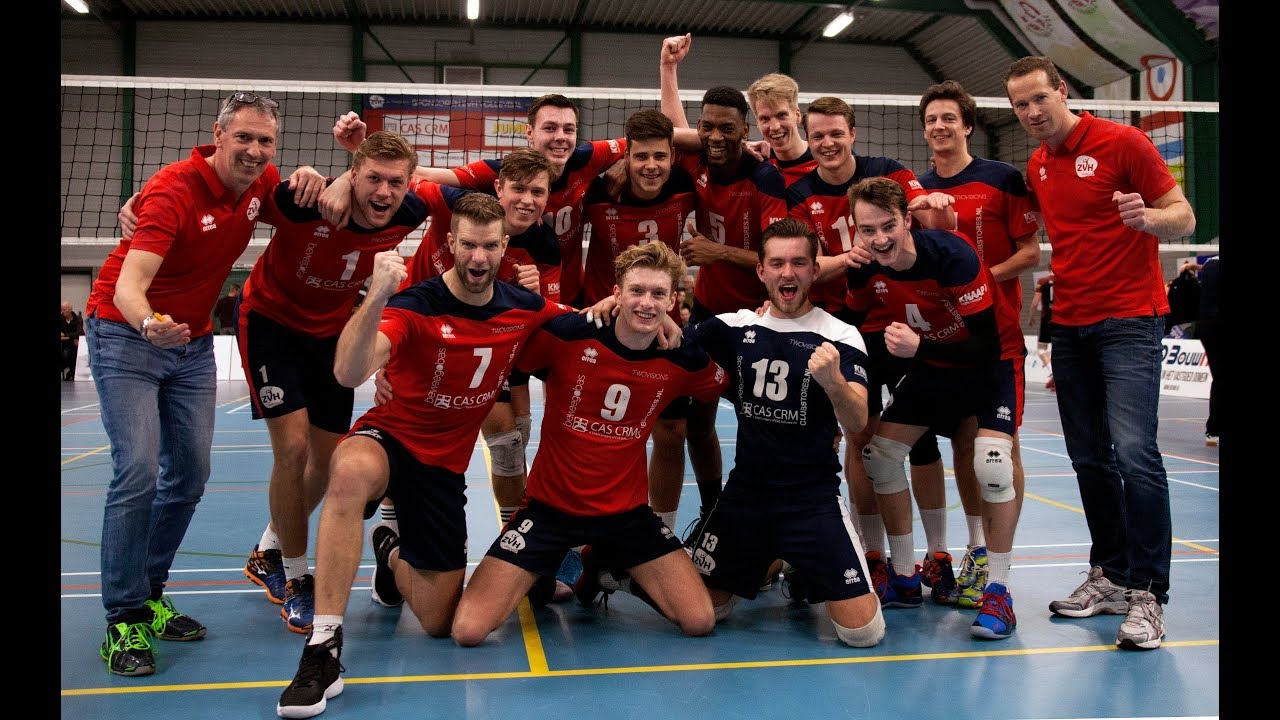 Highlights Topdivisie Volleybal CAS-CRM / ZVH vs Dynamo II (9-2-2019)