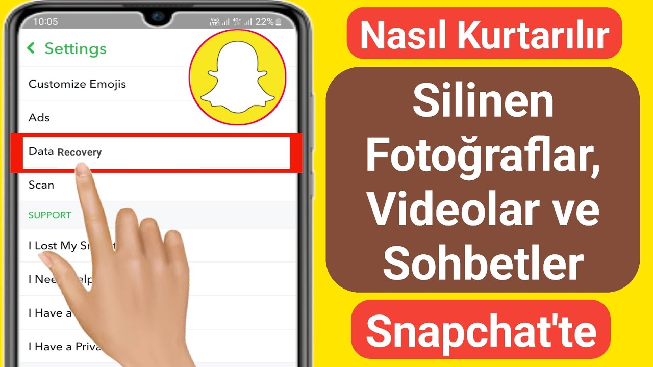 Snapchat'te Silinen Fotoğraflar, Videolar ve Sohbetler Nasıl Kurtarılır (2024)