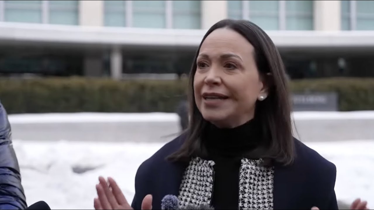 EN VIVO: María Corina sale de su reunión con Marco Rubio