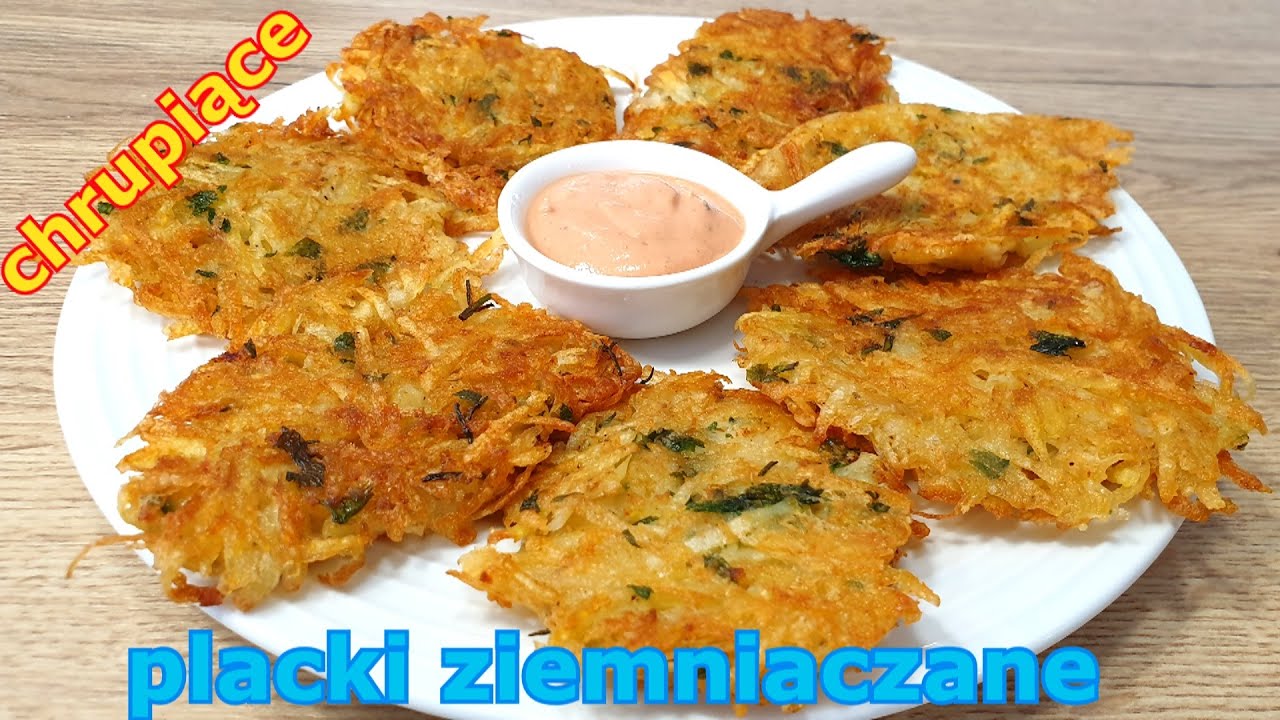 Pyszne i bardzo chrupiące placki ziemniaczane 👌 słynne angielskie hash browns 👍