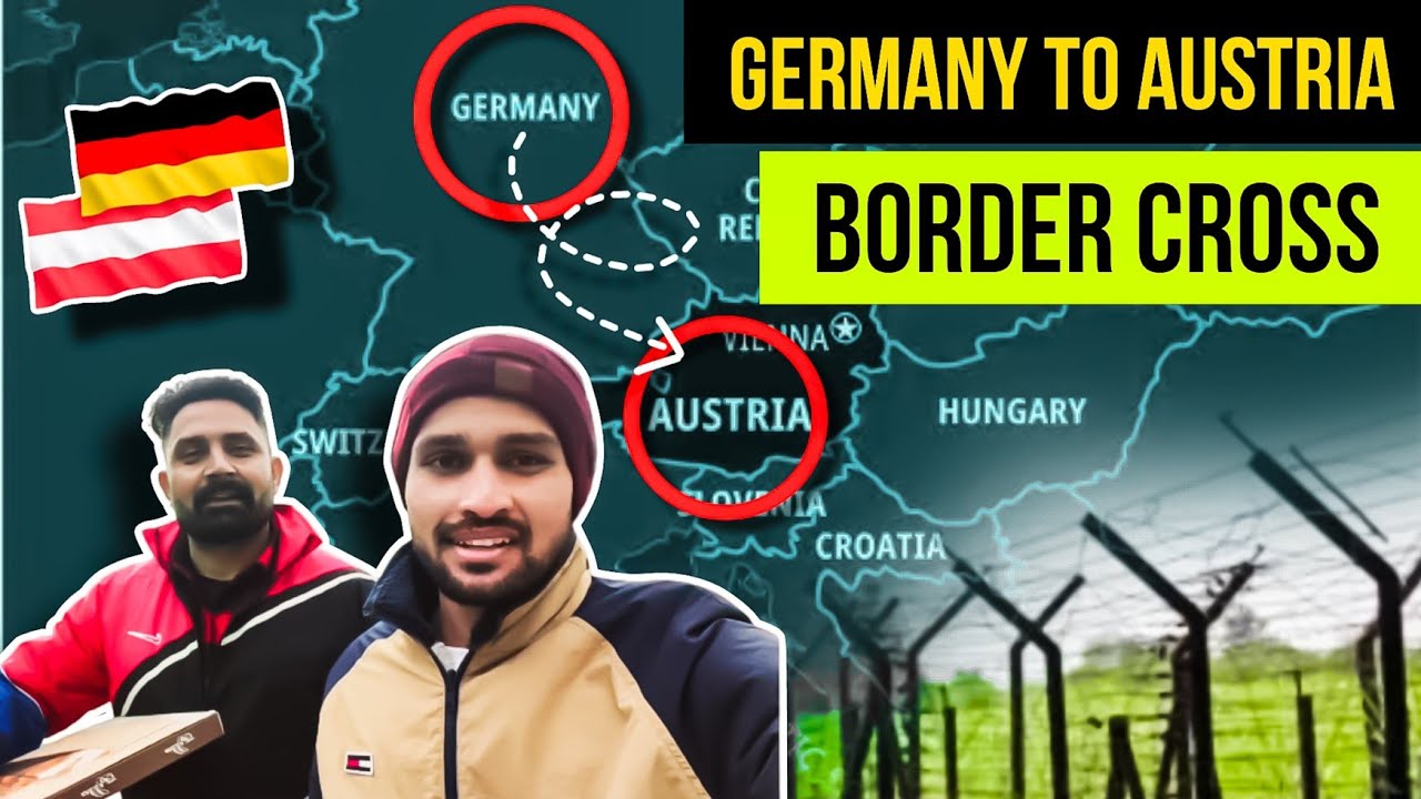 Austria Vlog |  Exploring Salzburg, Cross How To Germany Border || Aswin Travel World