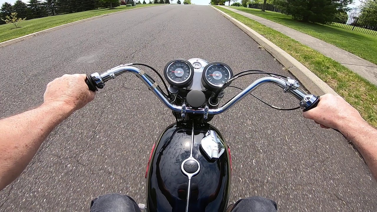 BSA Thunderbolt sweet running bike